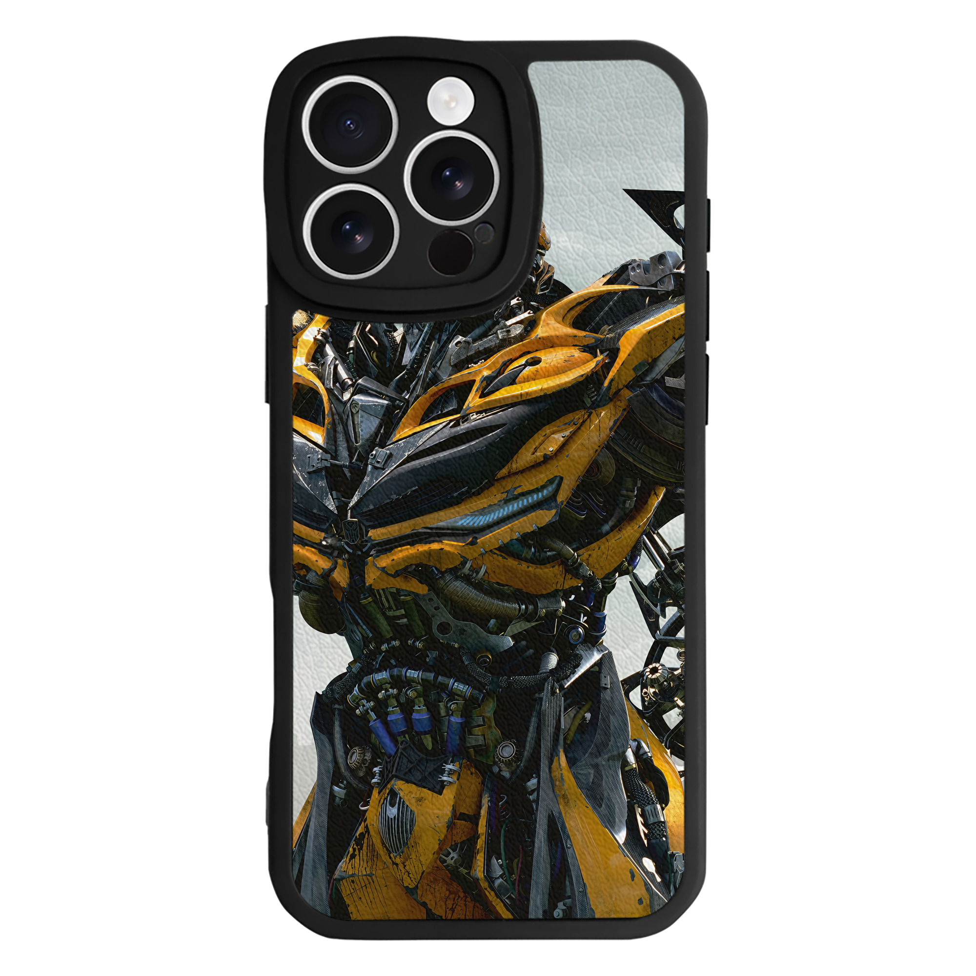 （画像用） Transformers トランスフォーマー 【iPhone 16シリーズ対応】シリコンスマホケース（レザー調） 材質：シリコン
